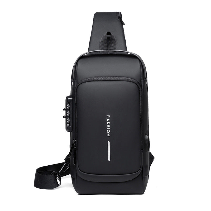 Outdoorly - Wiederaufladbare Brusttasche @Anti-Diebstahl