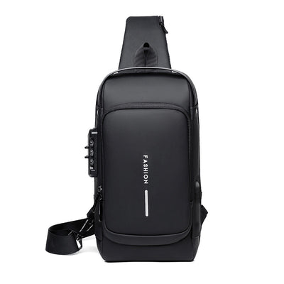 Outdoorly - Wiederaufladbare Brusttasche @Anti-Diebstahl