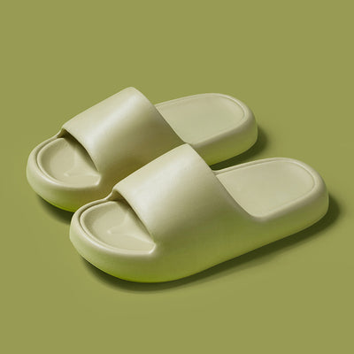 Outdoorly - Laufende Wolken - Weiche Slippers für drinnen und draußen
