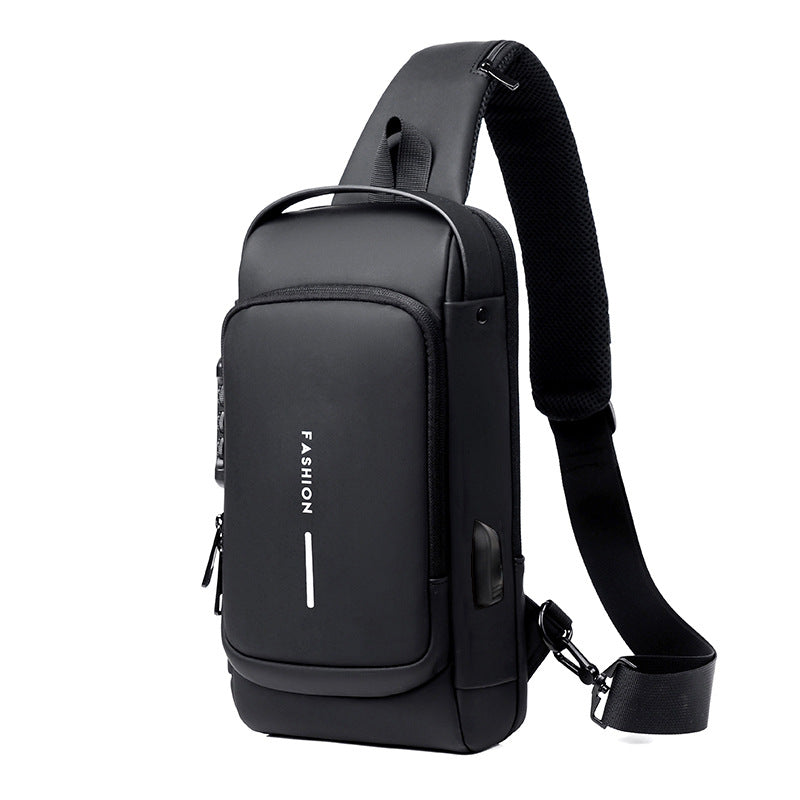 Outdoorly - Wiederaufladbare Brusttasche @Anti-Diebstahl