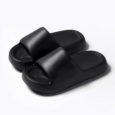 Outdoorly - Laufende Wolken - Weiche Slippers für drinnen und draußen